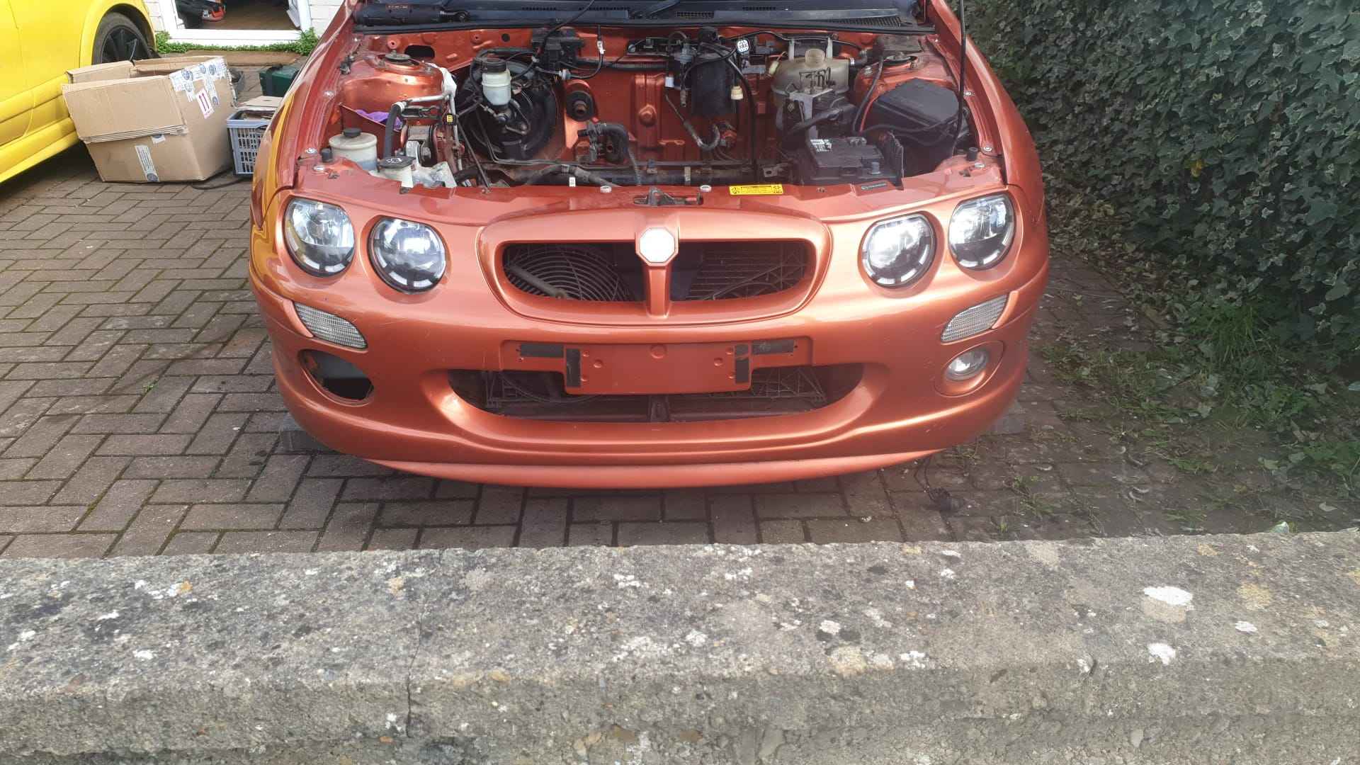 Orange ZR No Engine